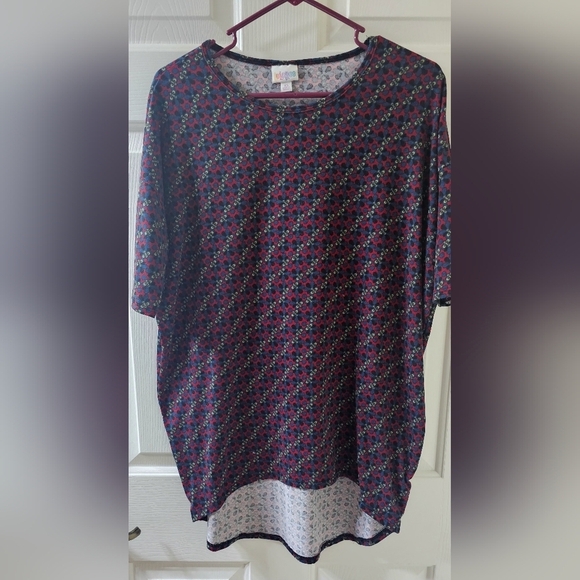 LuLaRoe Irma Tunic XS High-Low Hem - Picture 1 of 4
